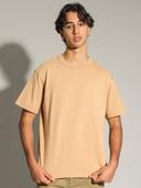 Article One Heavyweight Crew Tee in Toffee Beige S