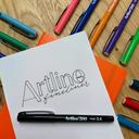 Artline 200 0.4mm Fineliner Light Blue
