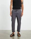 Arvust Mens Brody Linen Pants Charcoal Grey Size 28