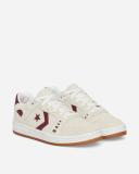AS-1 Pro Sneakers Egret / Dark Burgundy - US 9.5
