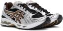 ASICS Black & Silver Gel-Kayano 14 Sneakers