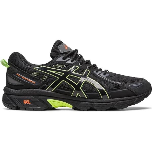 ASICS - Black Textile Gel Venture 6 Running Sneakers