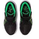 ASICS Boy's Sneaker Black & Lime Zest Contend 8 PS Sneaker Little Kid 11