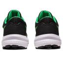 ASICS Boy's Sneaker Black & Lime Zest Contend 8 PS Sneaker Little Kid 2