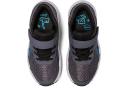 ASICS Boy's Sneaker Carrier Gray & Island Blue Contend 8 PS Sneaker Little Kid 12