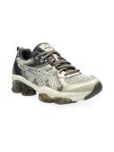 ASICS Burgundy & Gray Gel-Quantum Kinetic Sneakers