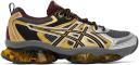 ASICS Burgundy & Gray Gel-Quantum Kinetic Sneakers
