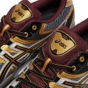 ASICS Burgundy & Gray Gel-Quantum Kinetic Sneakers