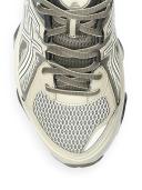ASICS Burgundy & Gray Gel-Quantum Kinetic Sneakers