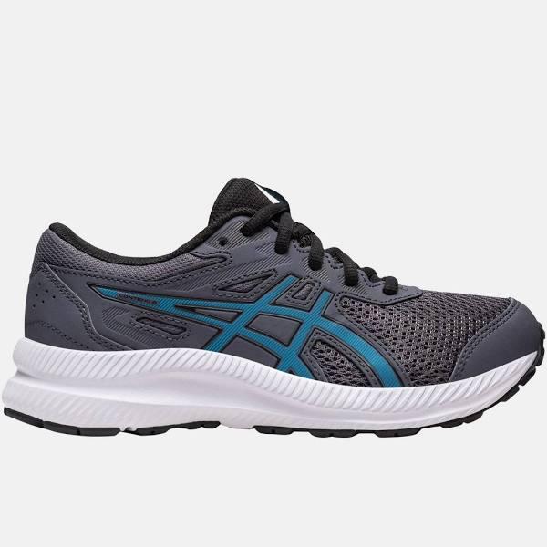 ASICS Contend 8 Grade School Sport Shoes in Grey 2