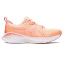 ASICS Cumulus 25 Wom Shoe Dune/Orange 6.0 D