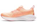 ASICS Cumulus 25 Wom Shoe Dune/Orange 6.0 D
