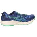 ASICS Fuji Lite 3 Mens Trail Running Shoes Blue/Green US 8