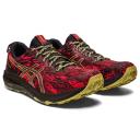 ASICS Fuji Lite 3 Mens Trail Running Shoes Red/Black US 12