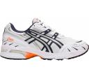 Asics Gel-1090 Sneakers in White/Midnight, Size UK 7 | END. Clothing