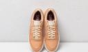 Asics Gel-Circuit Beige Leather Mens Lace Up Trainers 1193A091 250