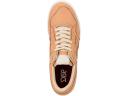 Asics Gel-Circuit Beige Leather Mens Lace Up Trainers 1193A091 250