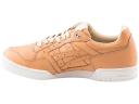 Asics Gel-Circuit Beige Leather Mens Lace Up Trainers 1193A091 250