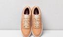 Asics Gel-Circuit Beige Leather Mens Lace Up Trainers 1193A091 250