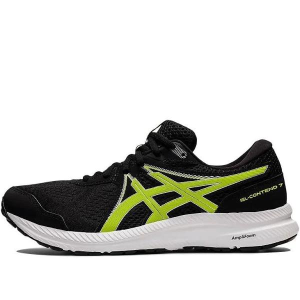 ASICS Gel Contend 7 'Black Pure Silver' (Low Top/Wear-resistant) 1011B040-009 US 7½