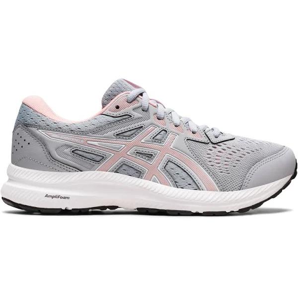 ASICS Gel Contend 8 Wide 'Piedmont Frosted Rose' Sneakers | Grey | Women's