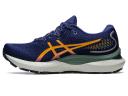 ASICS GEL-Cumulus 24 Nature Shoes Dark Blue Orange Women - 44.5