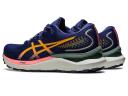 ASICS GEL-Cumulus 24 Nature Shoes Dark Blue Orange Women - 44.5