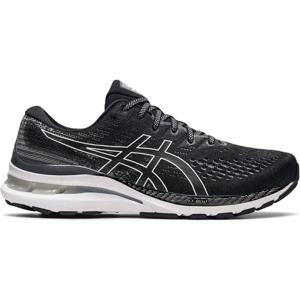 ASICS Gel Kayano 28 2E Mens Running Shoes Black/White US 8