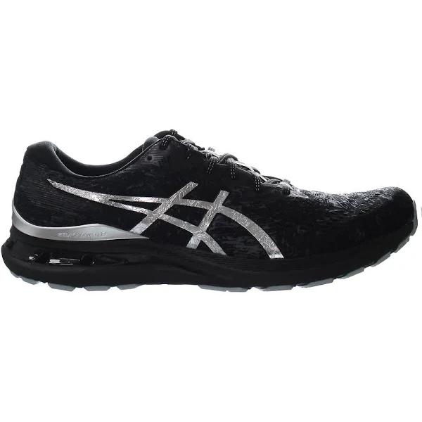 Asics Gel-Kayano 28 Platinum Mens Black Running Trainers
