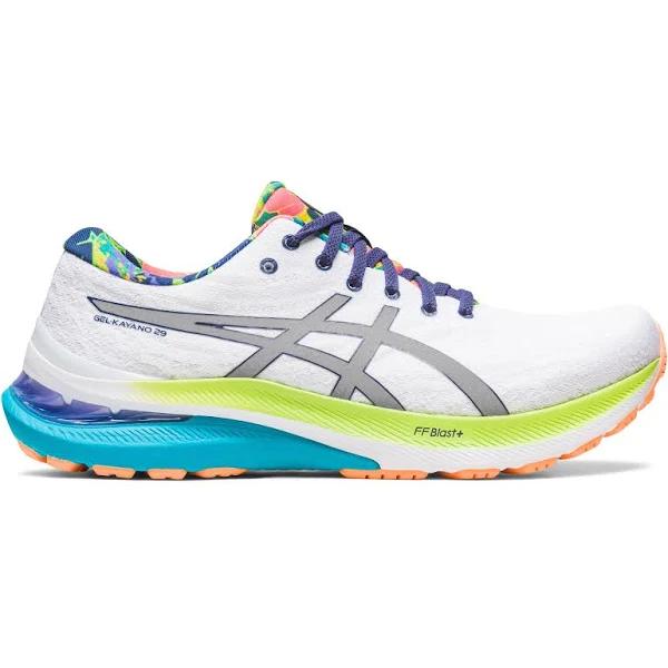 ASICS GEL-Kayano 29 Lite-Show Running Shoes Grey White - 40