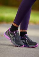 ASICS Gel Kayano 29 Lite-Show Womens Running Shoes Black/Purple US 10
