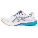 ASICS Gel Kayano 29 Lite-Show Womens Running Shoes White/Blue US 11