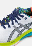 ASICS Gel Kayano 29 Lite-Show Womens Running Shoes White/Blue US 6