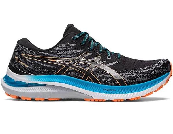 ASICS GEL-Kayano 29 Trail Running Shoes Black Blue White - 51.5