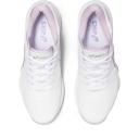 ASICS Gel-Netburner 20 D Wide Womens Netball Shoe - White/Pure Silver