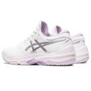 ASICS Gel-Netburner 20 D Wide Womens Netball Shoe - White/Pure Silver