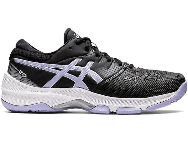 ASICS Gel Netburner 20 D Womens Netball Shoes Black US 6.5