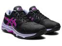 ASICS Gel-Netburner 20 Womens Wide, 7.5 / Black/Orchid 005