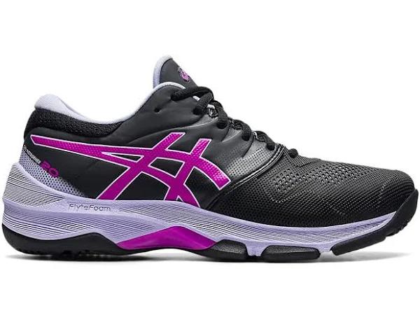 ASICS Gel-Netburner 20 Womens Wide, 9 / Black/Orchid 005