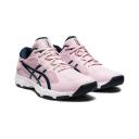ASICS Gel Netburner Academy 9 Womens Netball Shoes Blush/Navy US 7