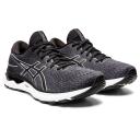 ASICS Gel Nimbus 24 2E Mens Running Shoes Black/White US 7