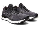 ASICS Gel Nimbus 24 Men Shoe Blk/Wht 14.0 4E