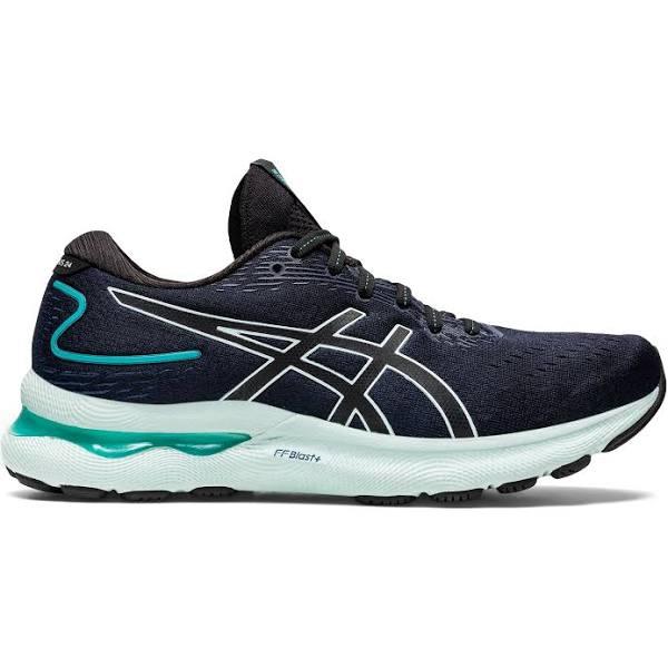 ASICS GEL-Nimbus 24 Womens 9.5 / BLACK/SOOTHING Sea
