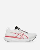 ASICS GEL-Nimbus 25 Anniversary Mens, 10.5 / White/Classic Red 100