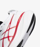 ASICS GEL-Nimbus 25 Anniversary Mens, 10.5 / White/Classic Red 100