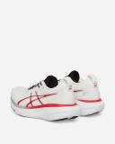 ASICS GEL-Nimbus 25 Anniversary Mens, 10.5 / White/Classic Red 100