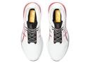 ASICS GEL-Nimbus 25 Anniversary Mens, 12 / White/Classic Red 100
