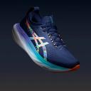 ASICS Gel Nimbus 25 Lite-Show Womens Running Shoes Print US 11