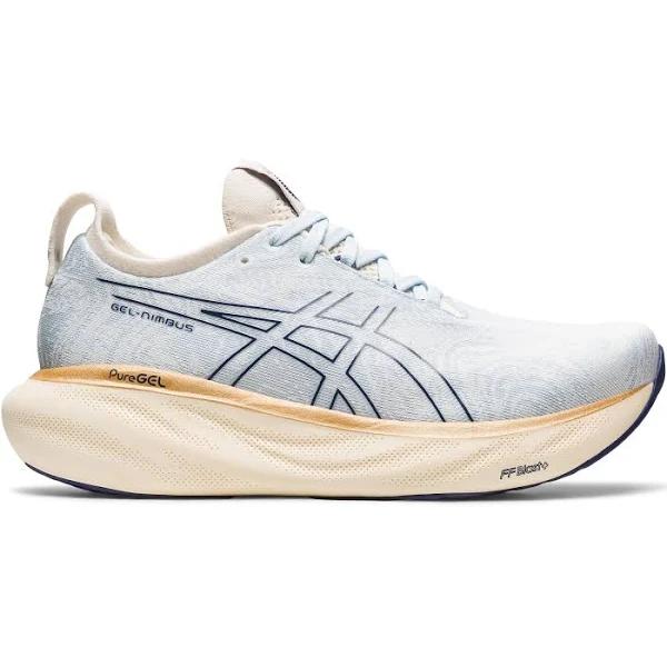 ASICS GEL-Nimbus 25 Running Shoes Light Blue Orange Women - 46