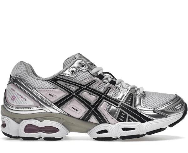ASICS GEL-Nimbus 9 White Black Light Pink (Women's)